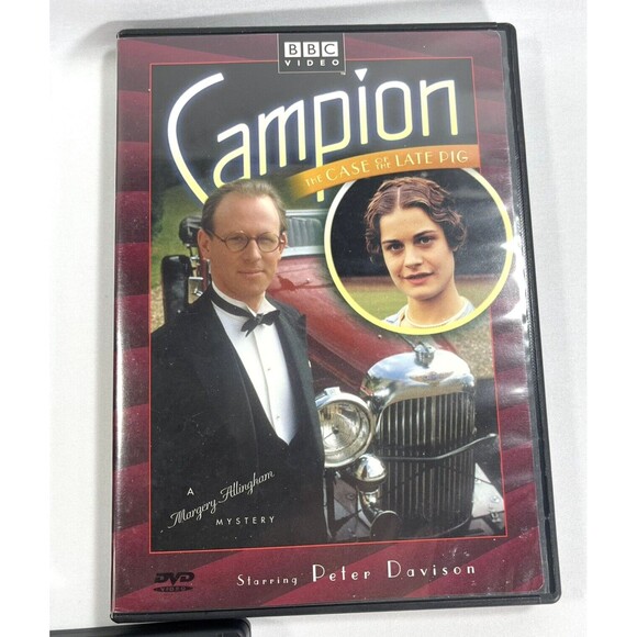 BBC Video Campion DVD Lot of 3 Death of a Ghost, The Case of the Late Pig Tested - Picture 3 of 15
